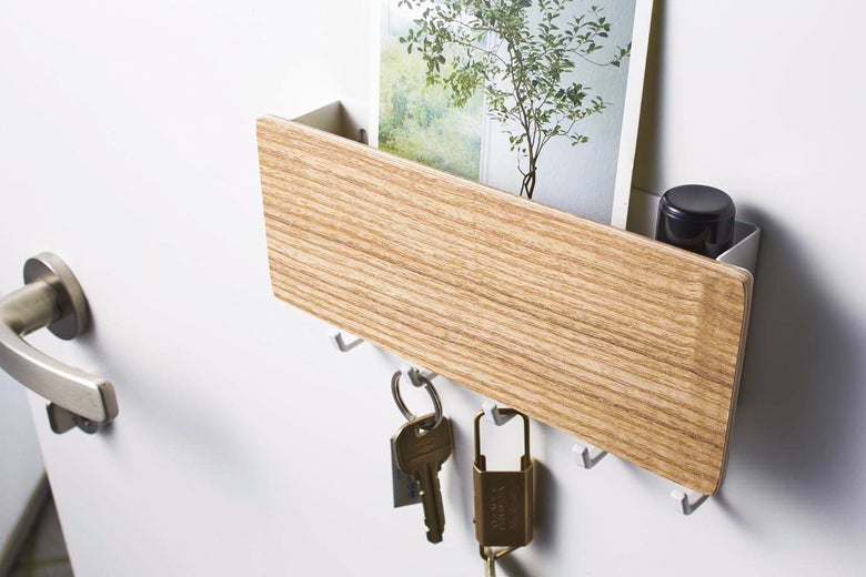 Yamazaki Rin Magnetic Key Rack with Tray